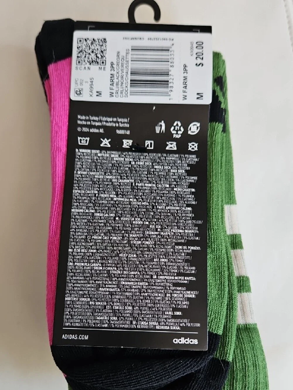 FARM Rio And Adidas Socks
